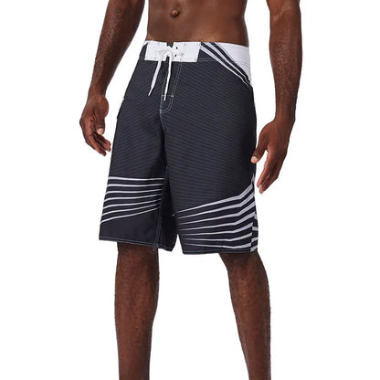 Summer New Fashion Trend Mens Beach Shorts Bermuda Phantom  Quick Dry Swimwear Casual Print Diving Surfwear men swimming shorts
