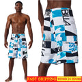 Summer New Fashion Trend Mens Beach Shorts Bermuda Phantom  Quick Dry Swimwear Casual Print Diving Surfwear men swimming shorts